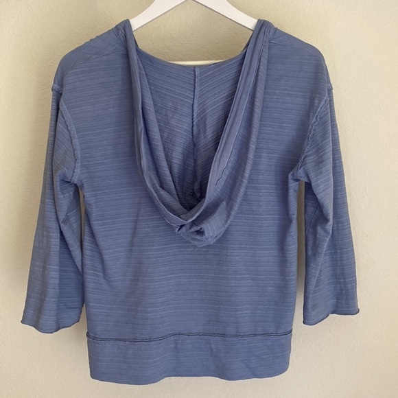 Eddie Bauer Lightweight Burnout Hoodie Top XS - Picture 2 of 4